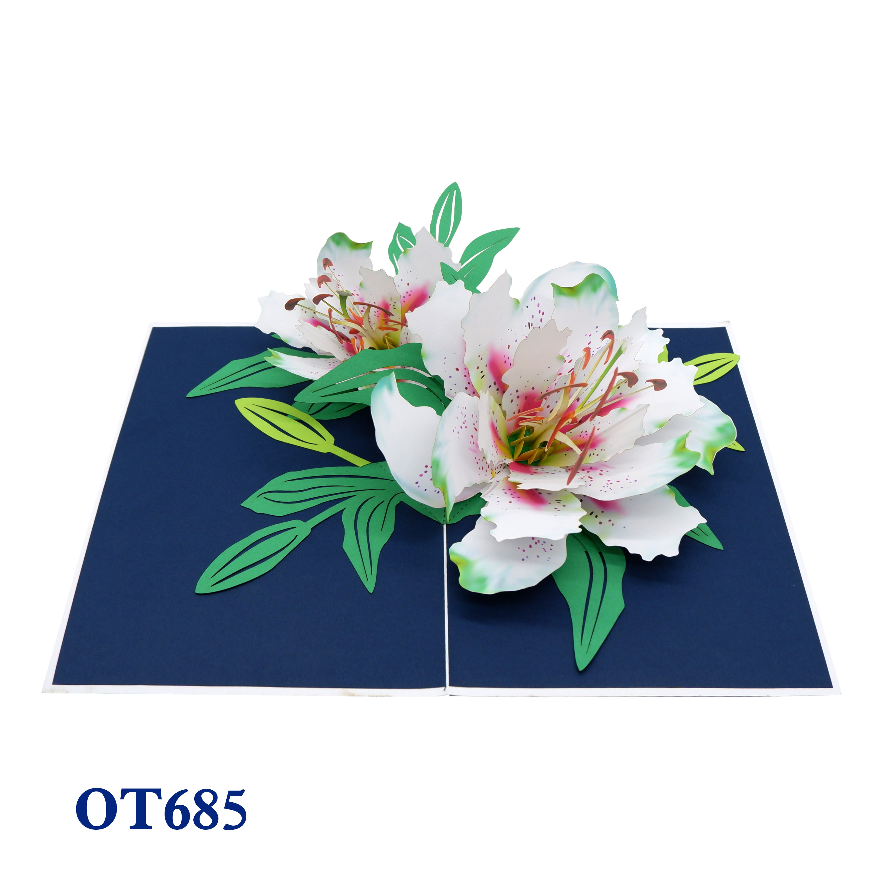 Lily Bloom Pop Up Card