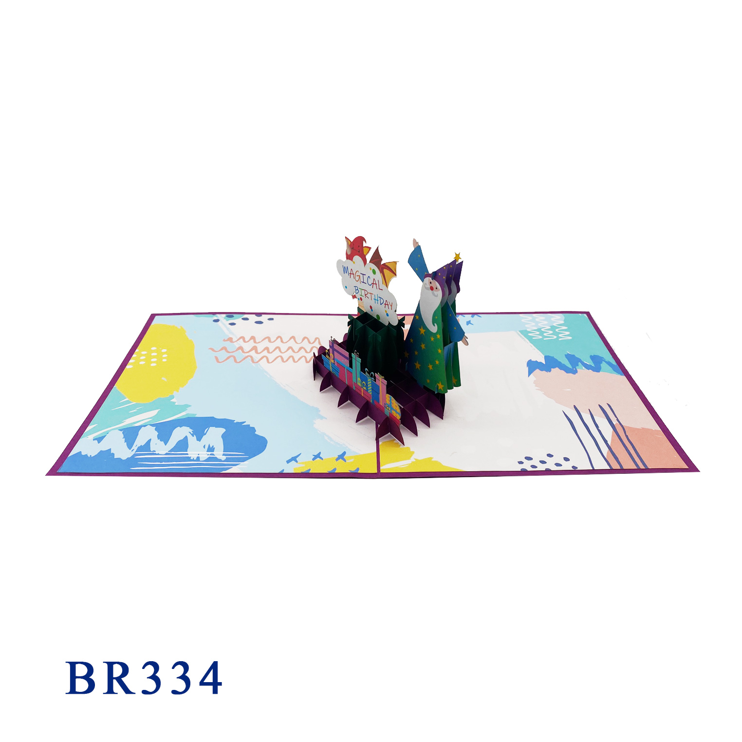 Magical Birthday Pop Up Card