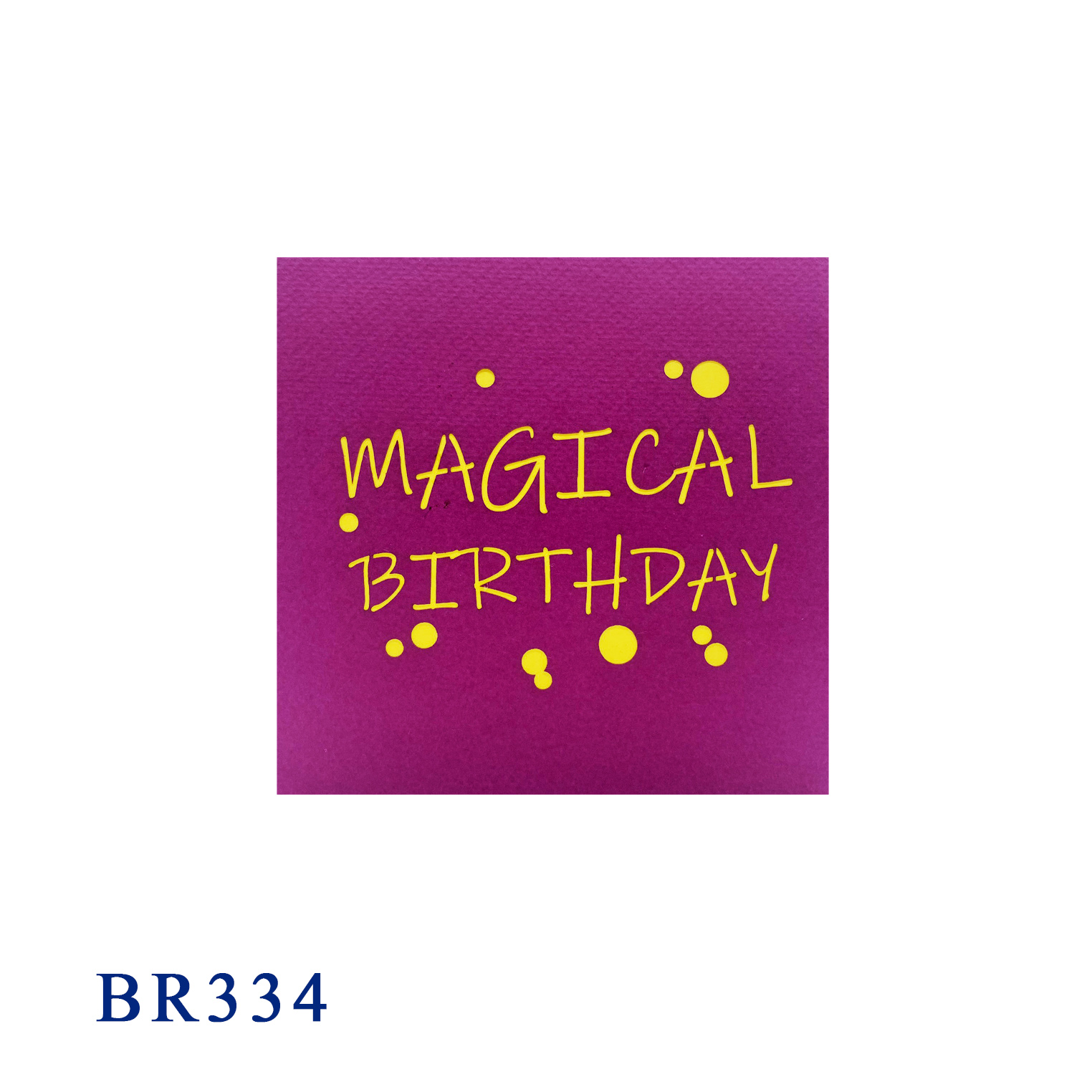 Magical Birthday Pop Up Card