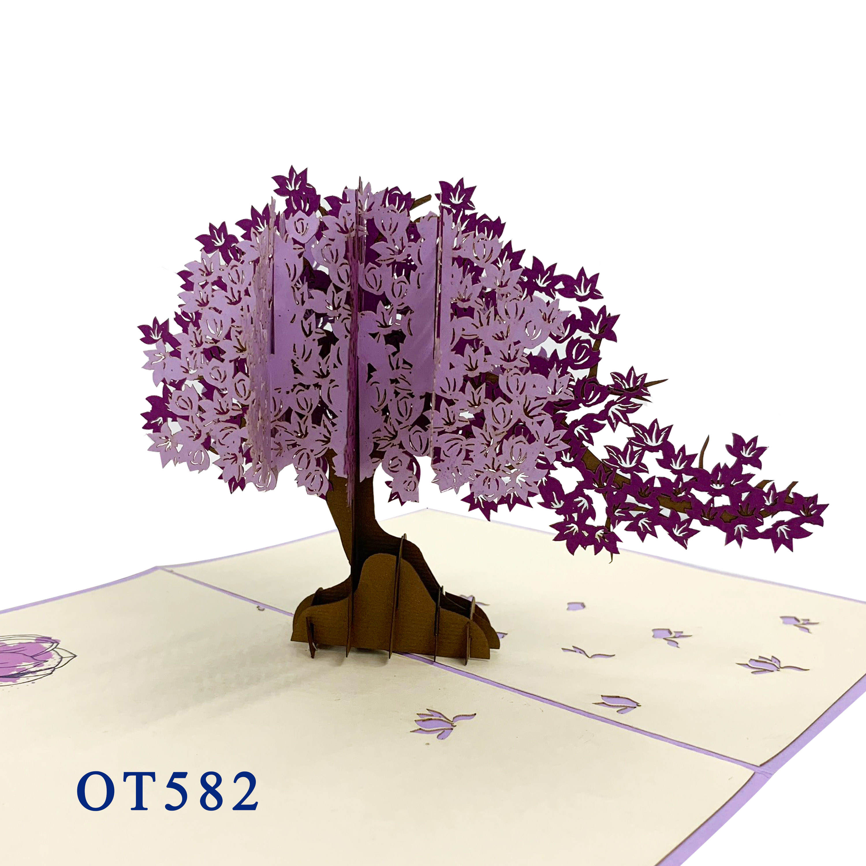 Magnolia Pop Up Card