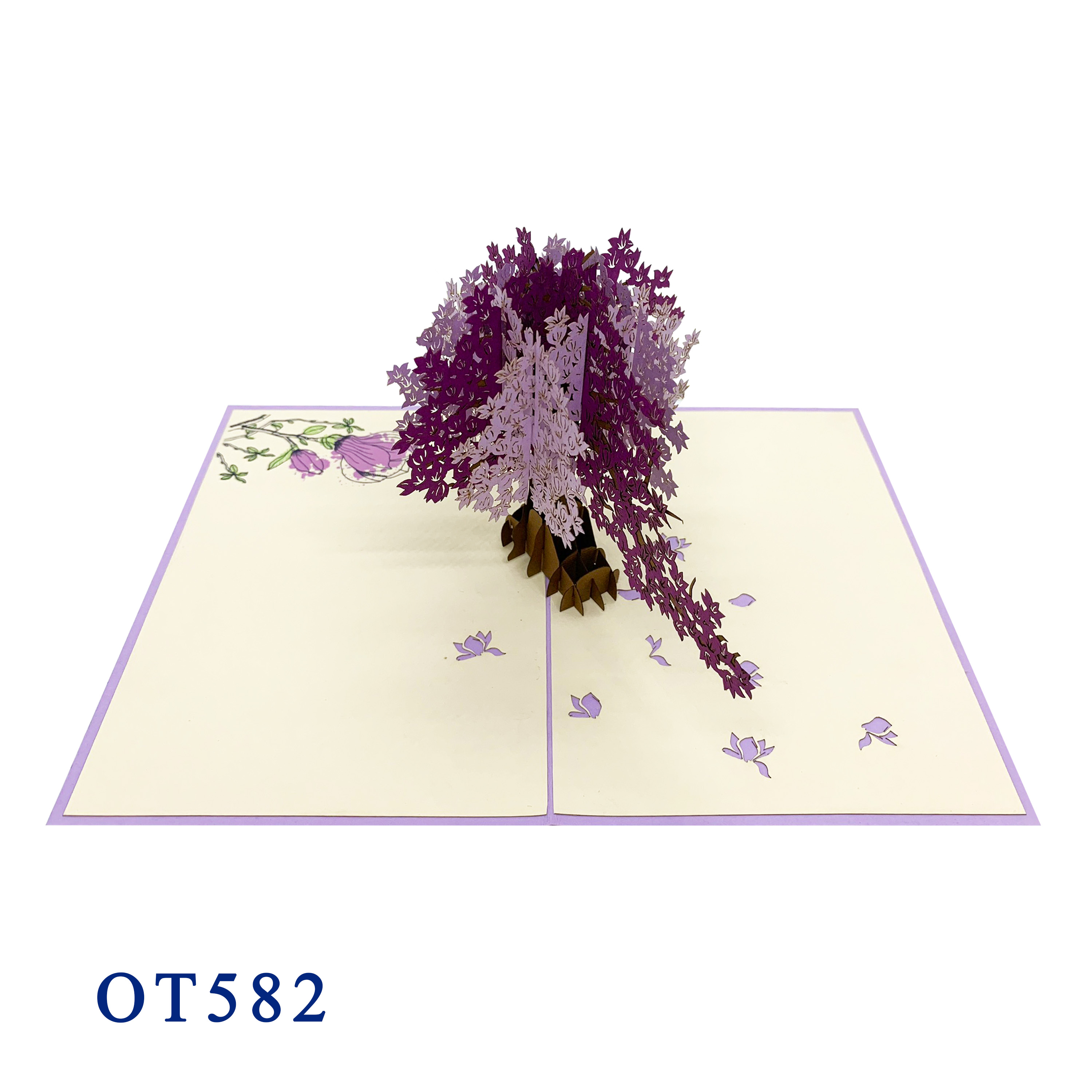 Magnolia Pop Up Card