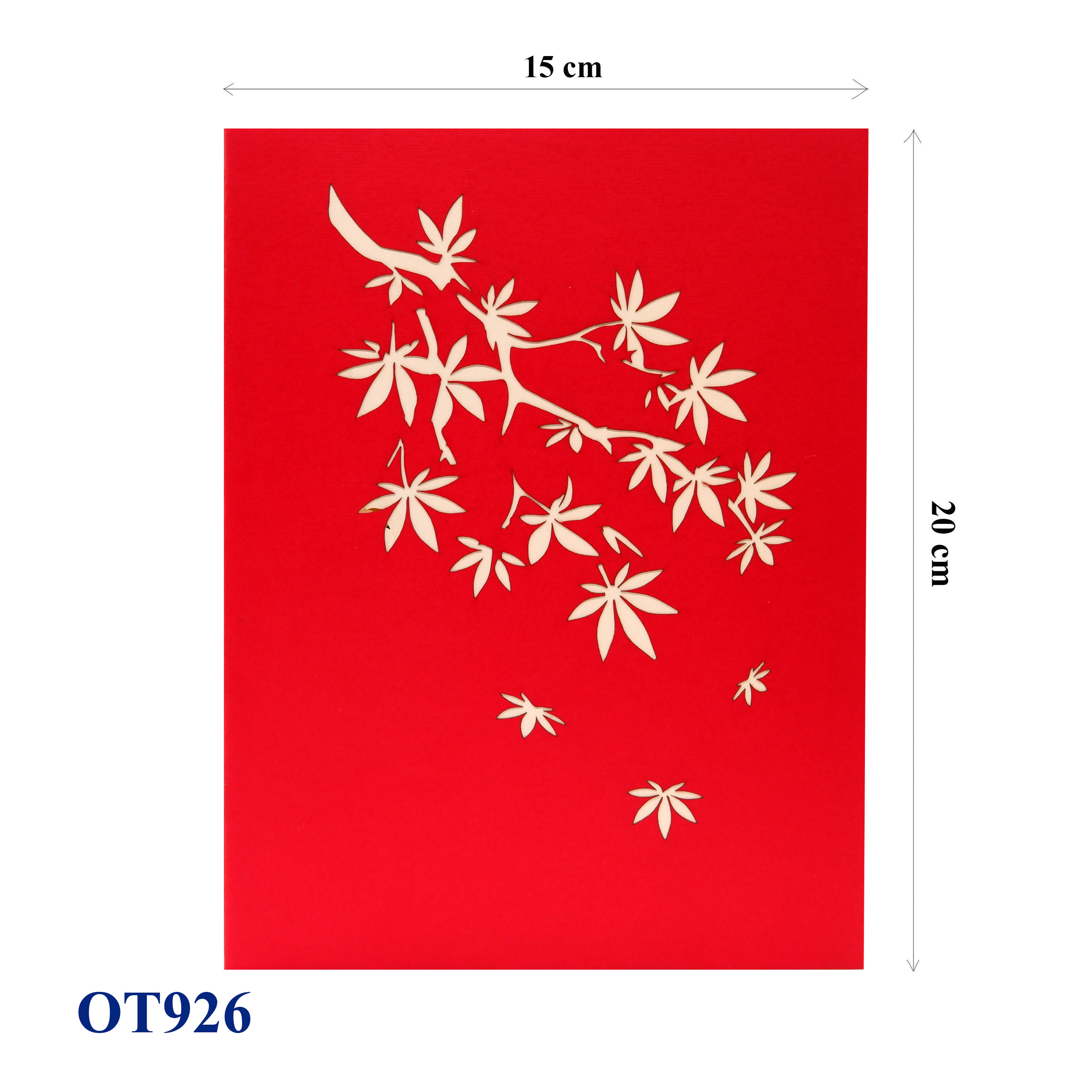 Maple Tree Pop Up Card