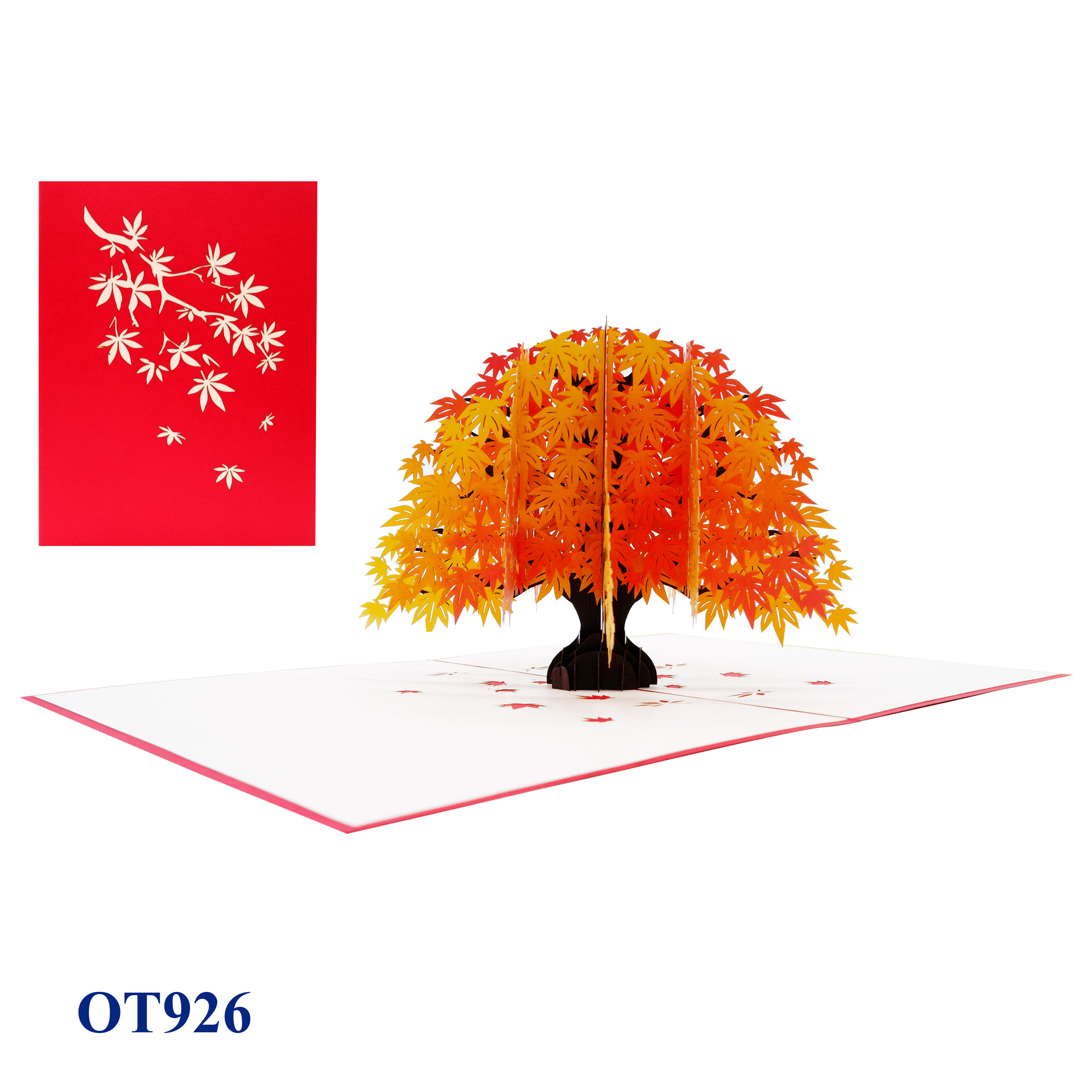 Maple Tree Pop Up Card
