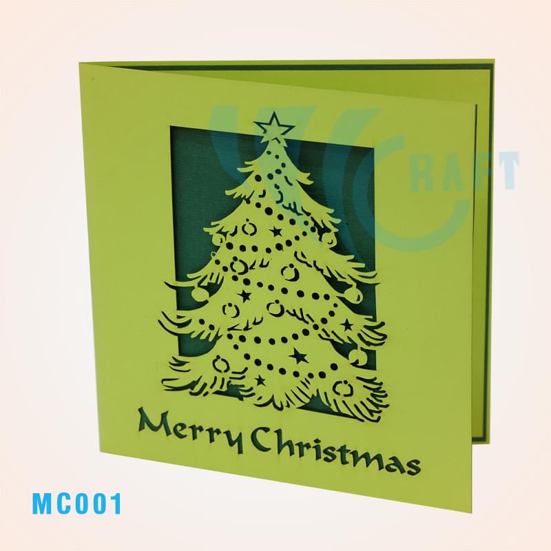 Christmas Tree Pop Up Card