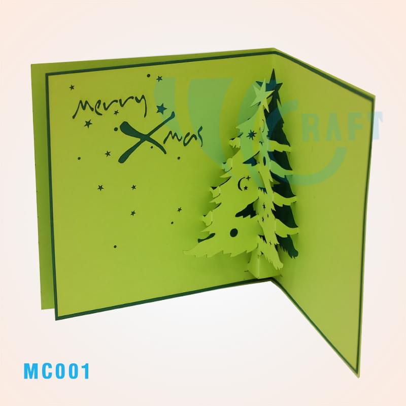 Christmas Tree Pop Up Card