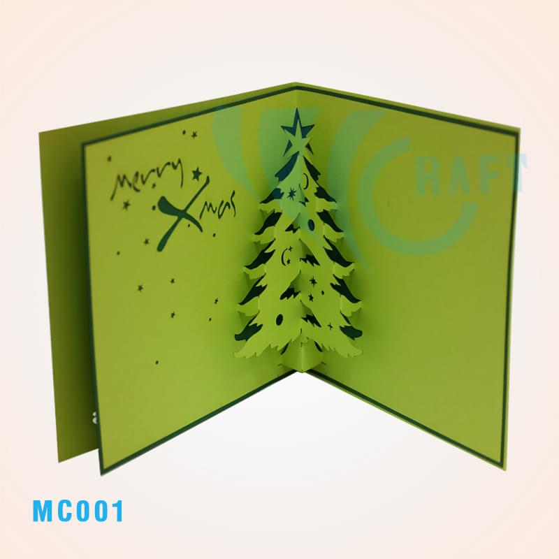 Christmas Tree Pop Up Card