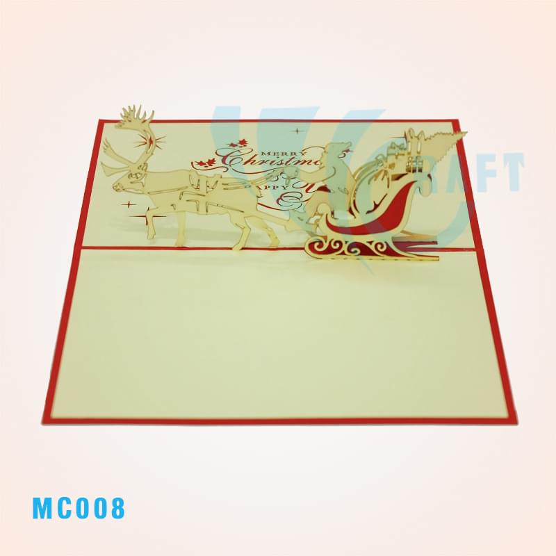 Santa Claus Pop Up Card