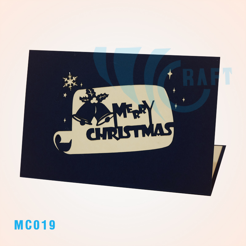 Jingle Bell And Snow Flake Pop Up Card