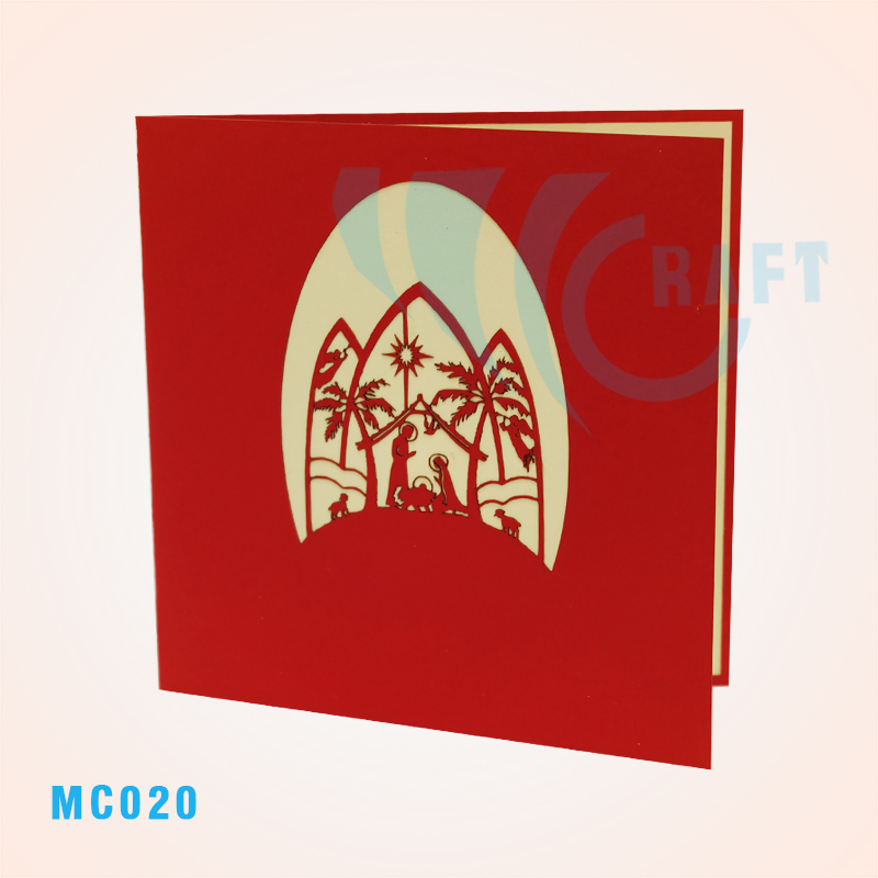 Nativity 2 Pop Up Card
