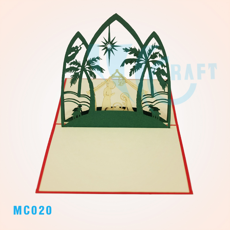 Nativity 2 Pop Up Card