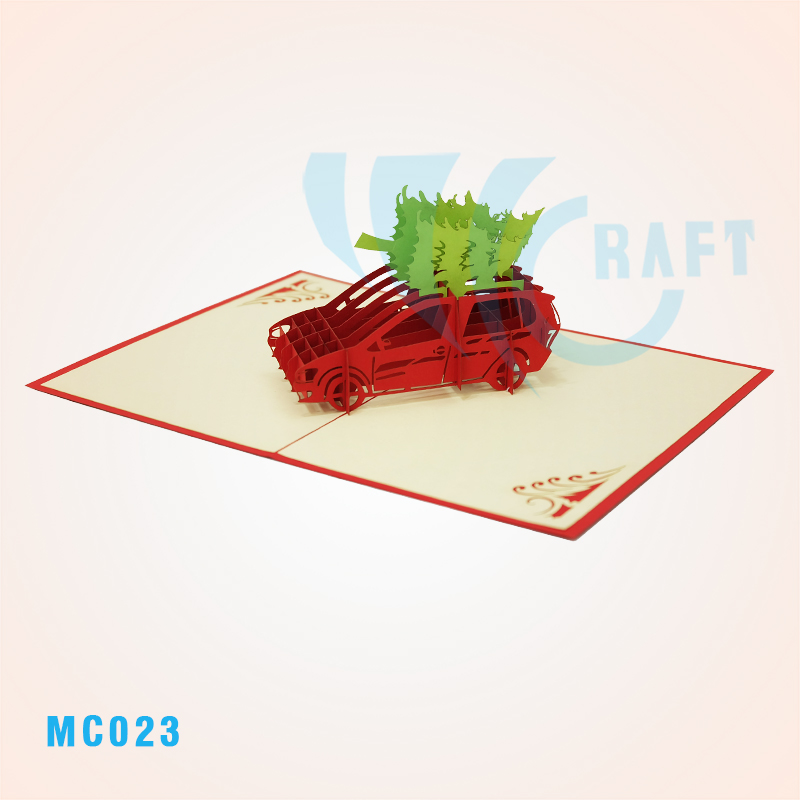 “Let’s Bring This Noel Tree Home!” Pop Up Card