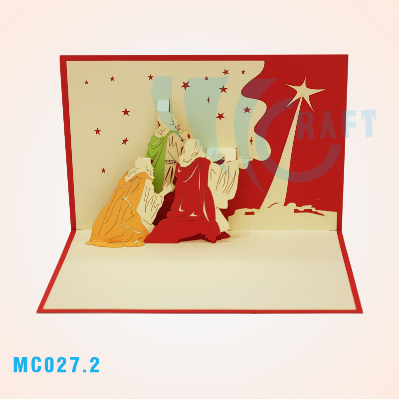 The Three Kings Pop Up Card