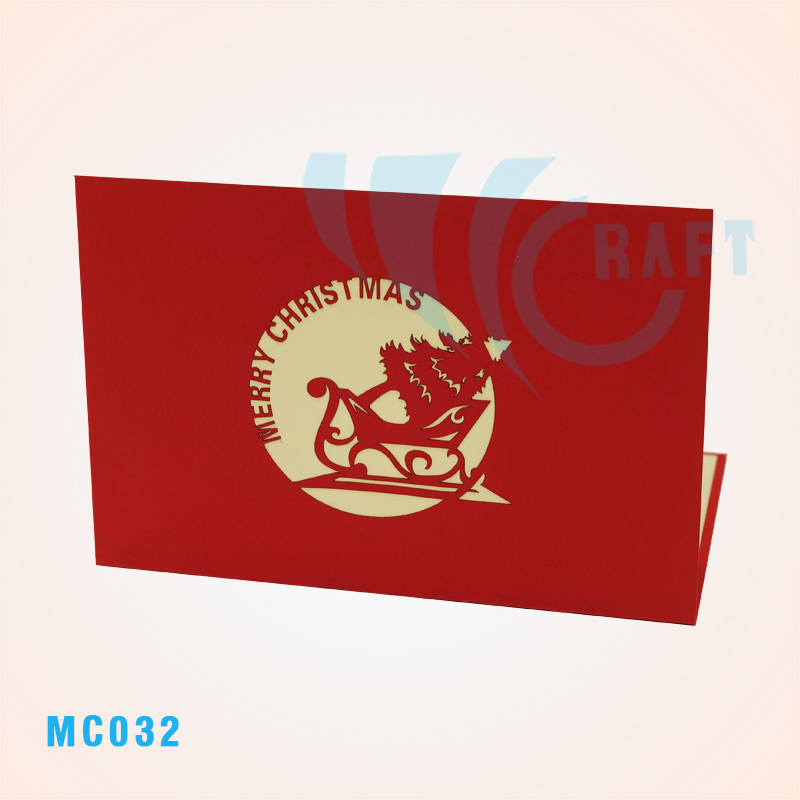 Santa Claus 3 Pop Up Card