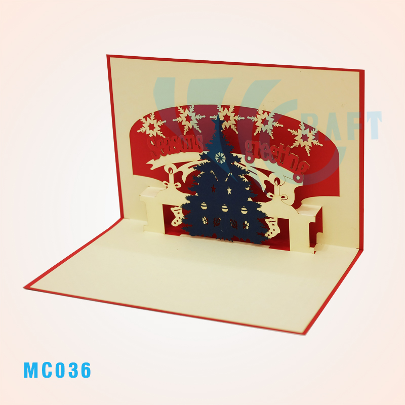 Season's Greeting 2 Pop Up Card