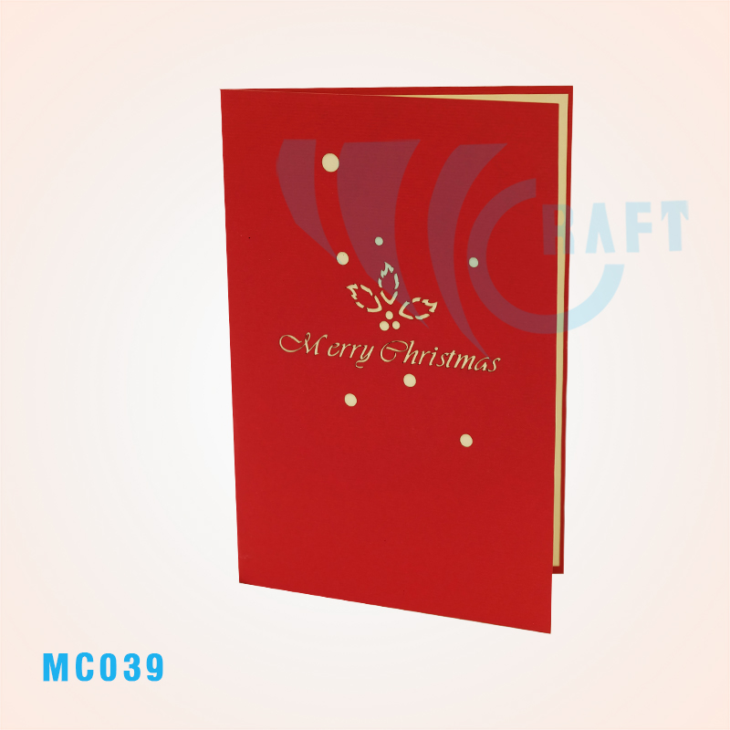 Reindeer And Tree Pop Up Card