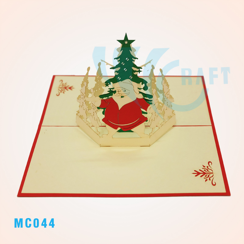 Happy Santa Pop Up Card