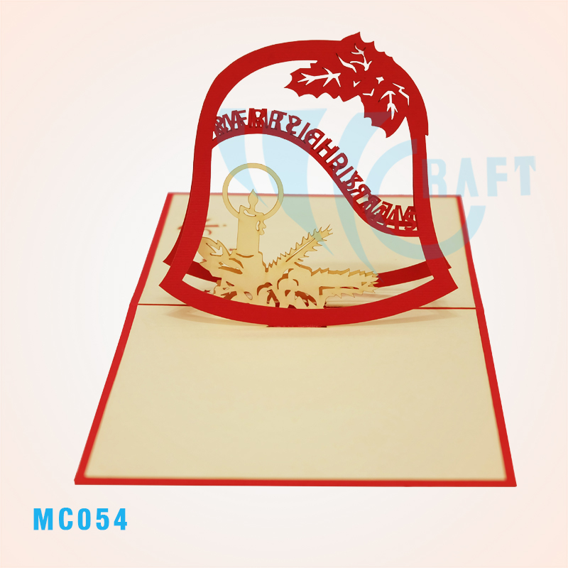 Jingle Bell Pop Up Card