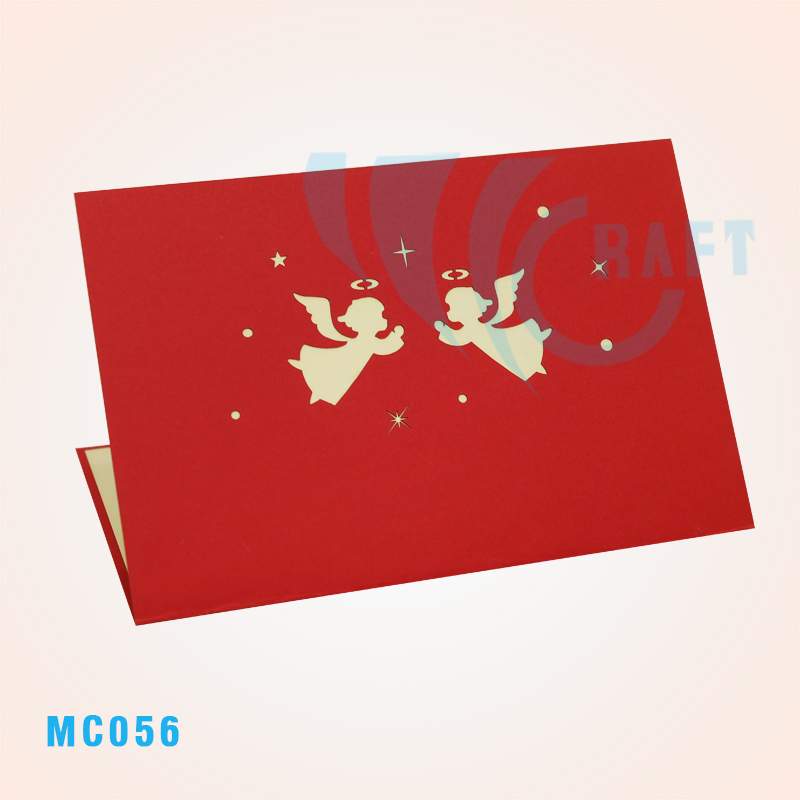 Angel House Pop Up Card