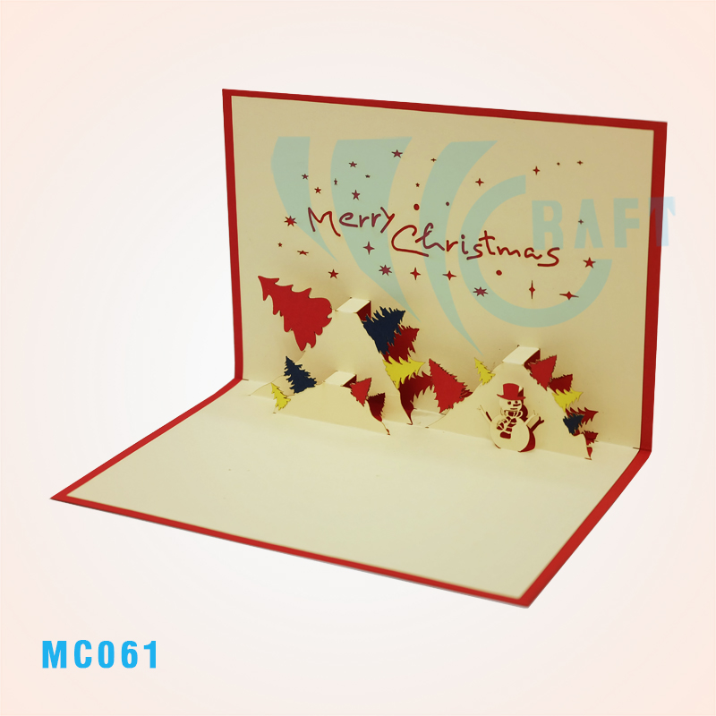 Pine Hill Pop Up Card