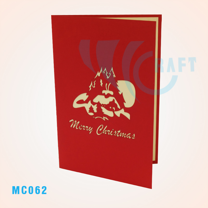 House Of Snow Pop Up Card