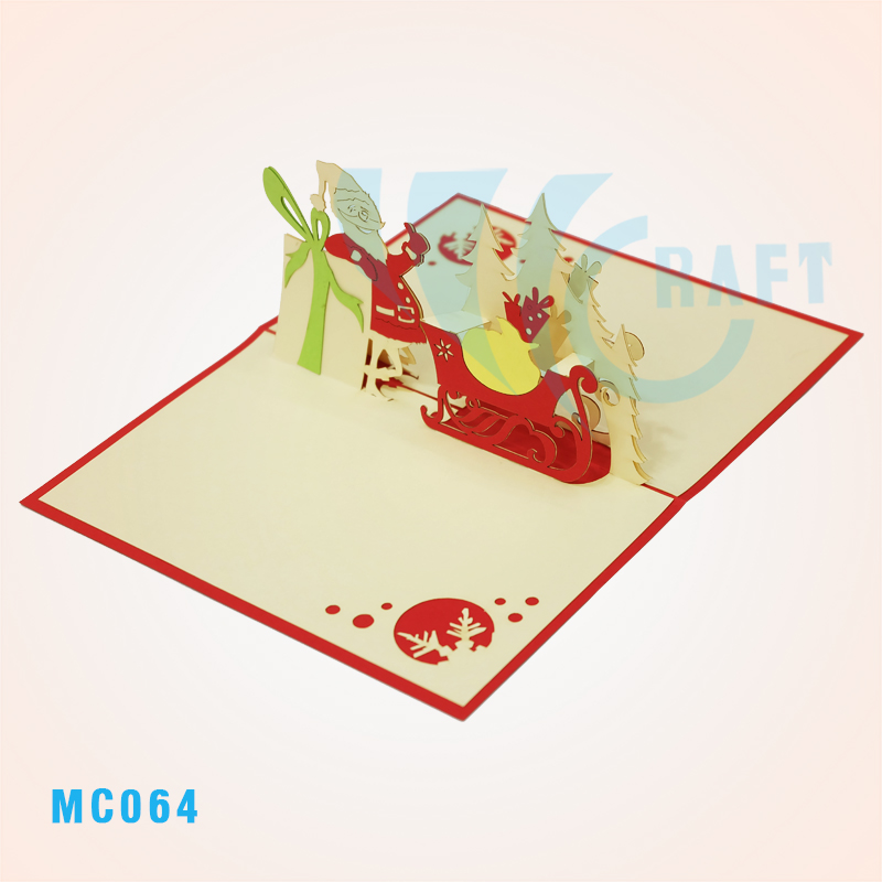 Santa Likes Pop Up Card