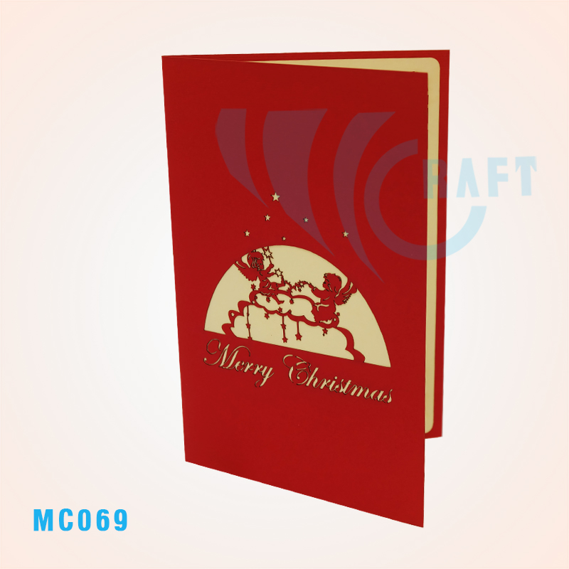 Angel Star Noel Pop Up Card