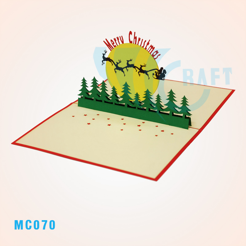 Christmas Eve Pop Up Card