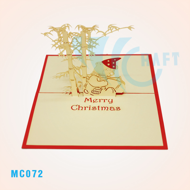 Noel Bear Pop Up Card