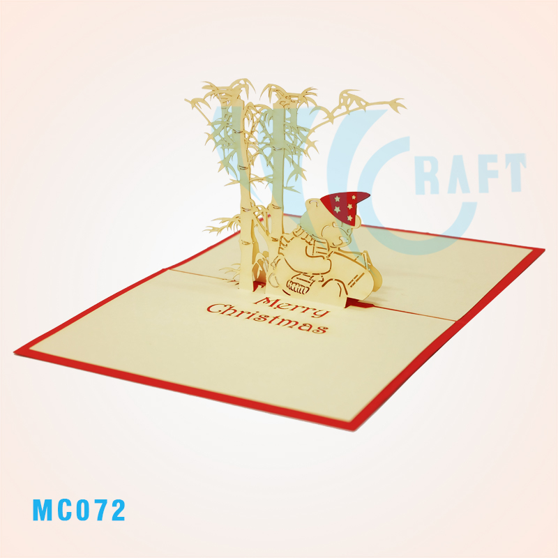 Noel Bear Pop Up Card