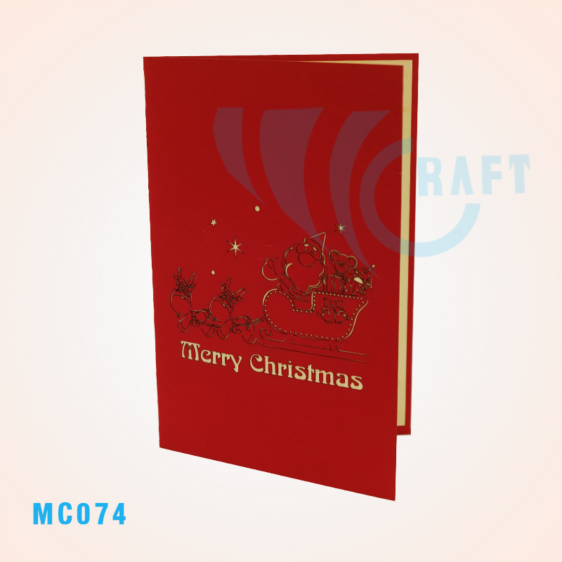 Santa Claus 2014 Pop Up Card