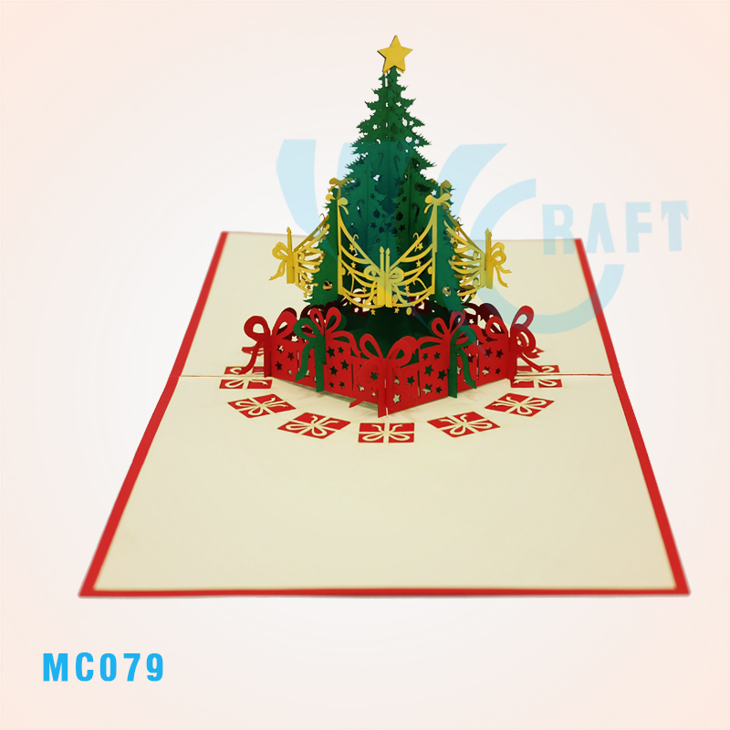 3D NOEL GIFT & TREE POP UP CARD