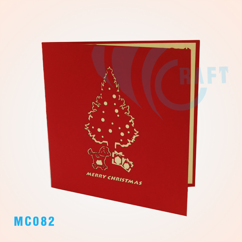 DECORAT NOEL TREE POP UP CARD
