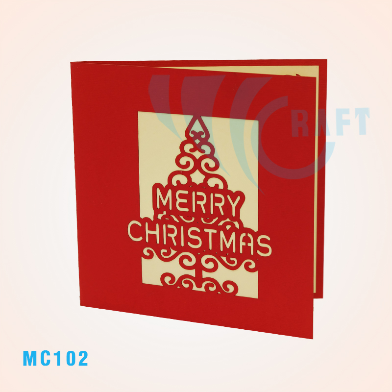 NOEL TREE POP UP CARD
