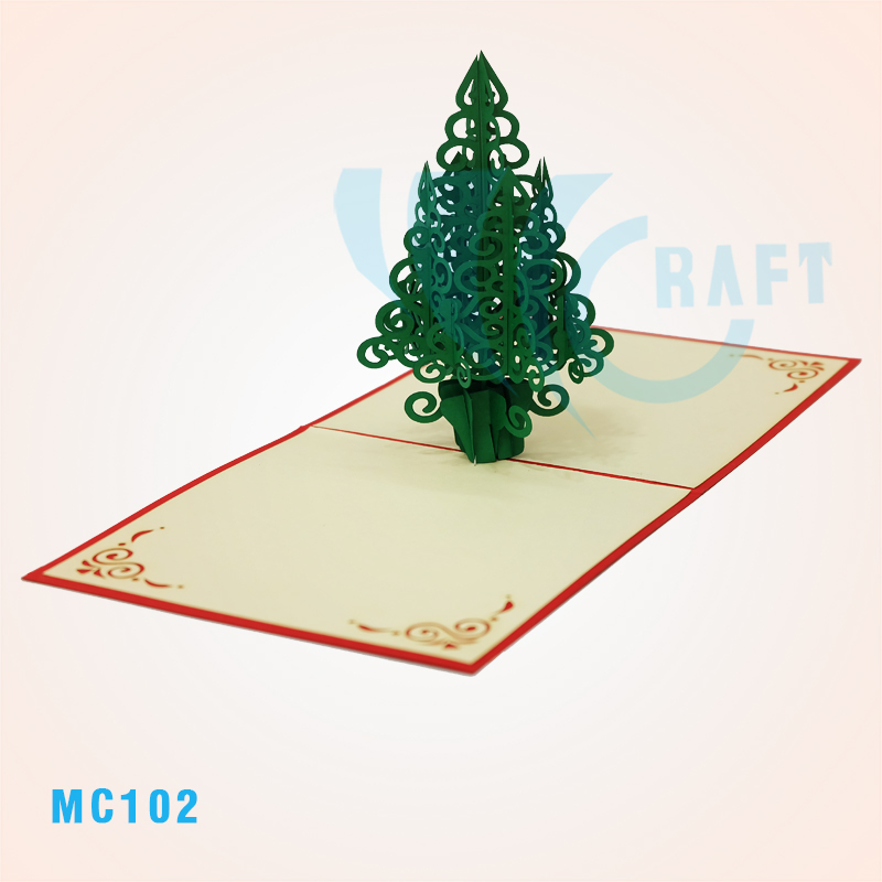 NOEL TREE POP UP CARD