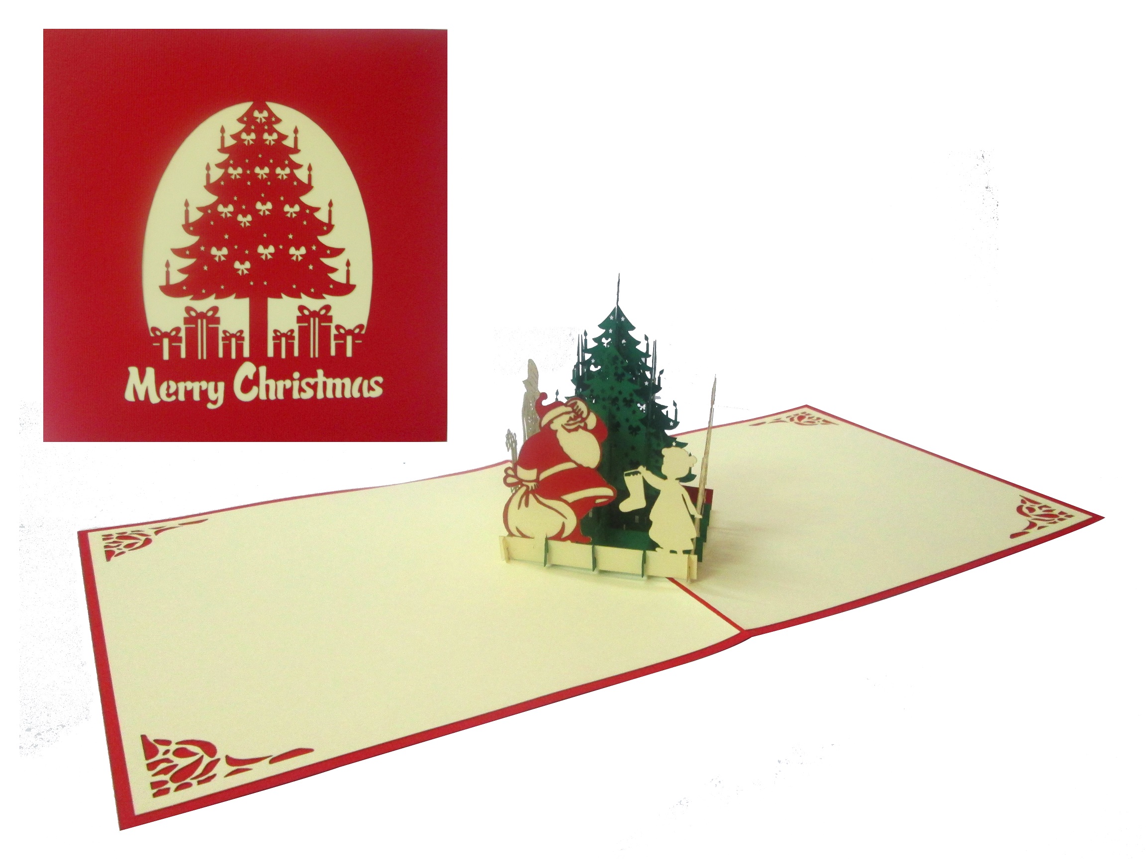 NOEL TREE POP UP CARD