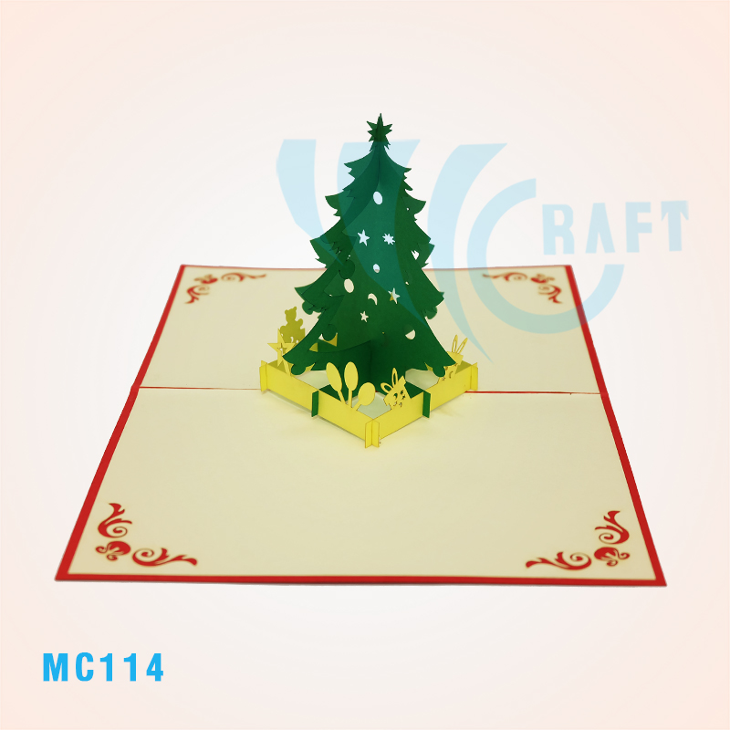 NOEL TREE POP UP CARD