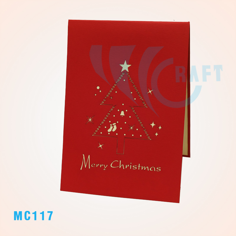 NOEL TREE POP UP CARD
