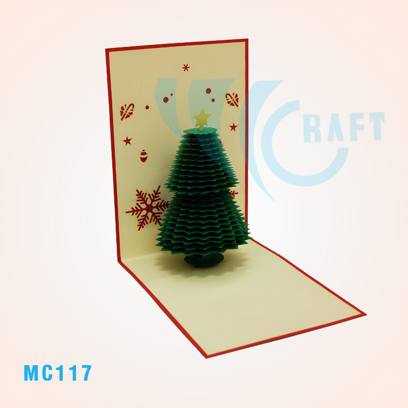 NOEL TREE POP UP CARD