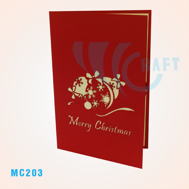 Globe Noel Pop Up Card