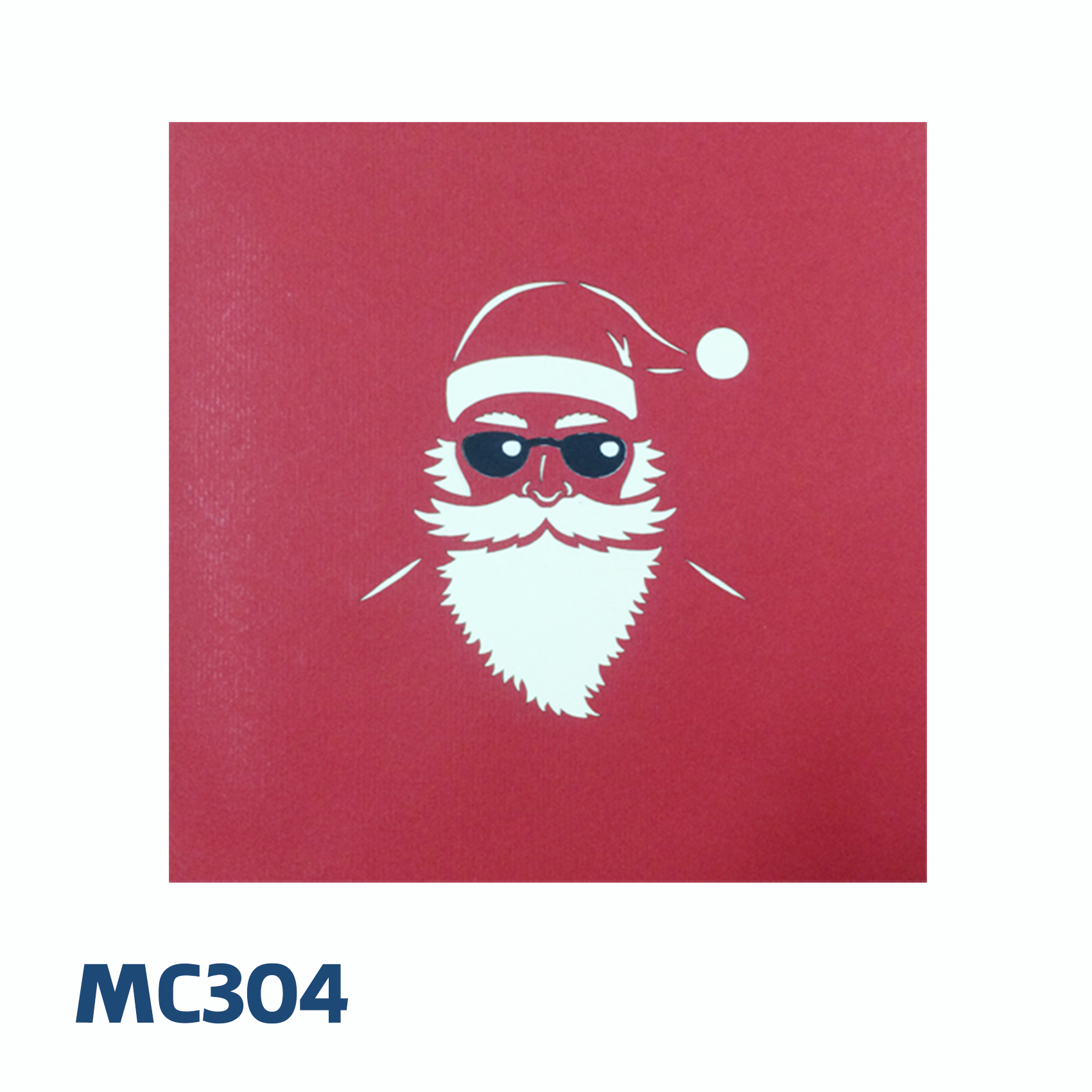 SANTA CLAUS POP UP CARD