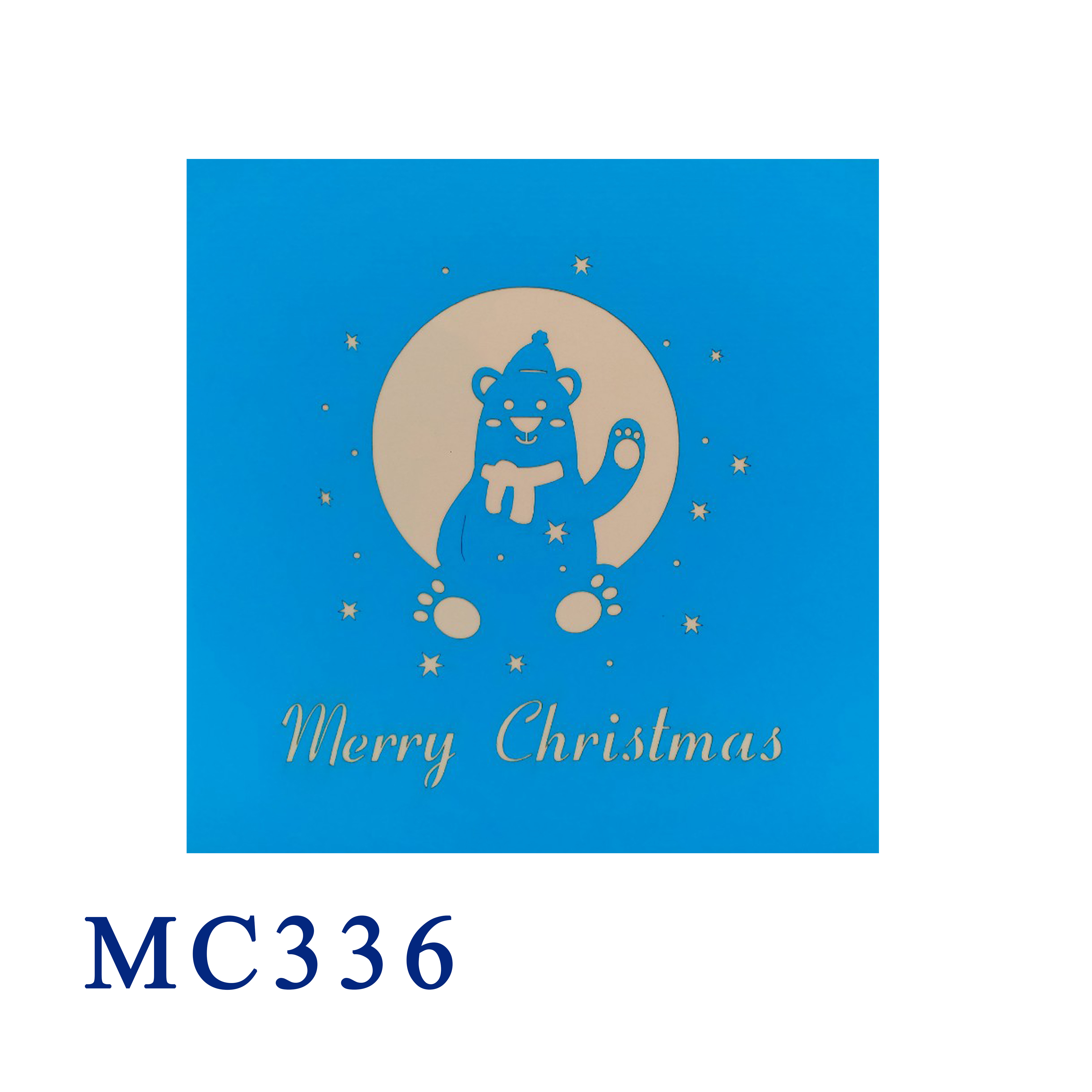 Polar & Penguins Noel Pop Up Card