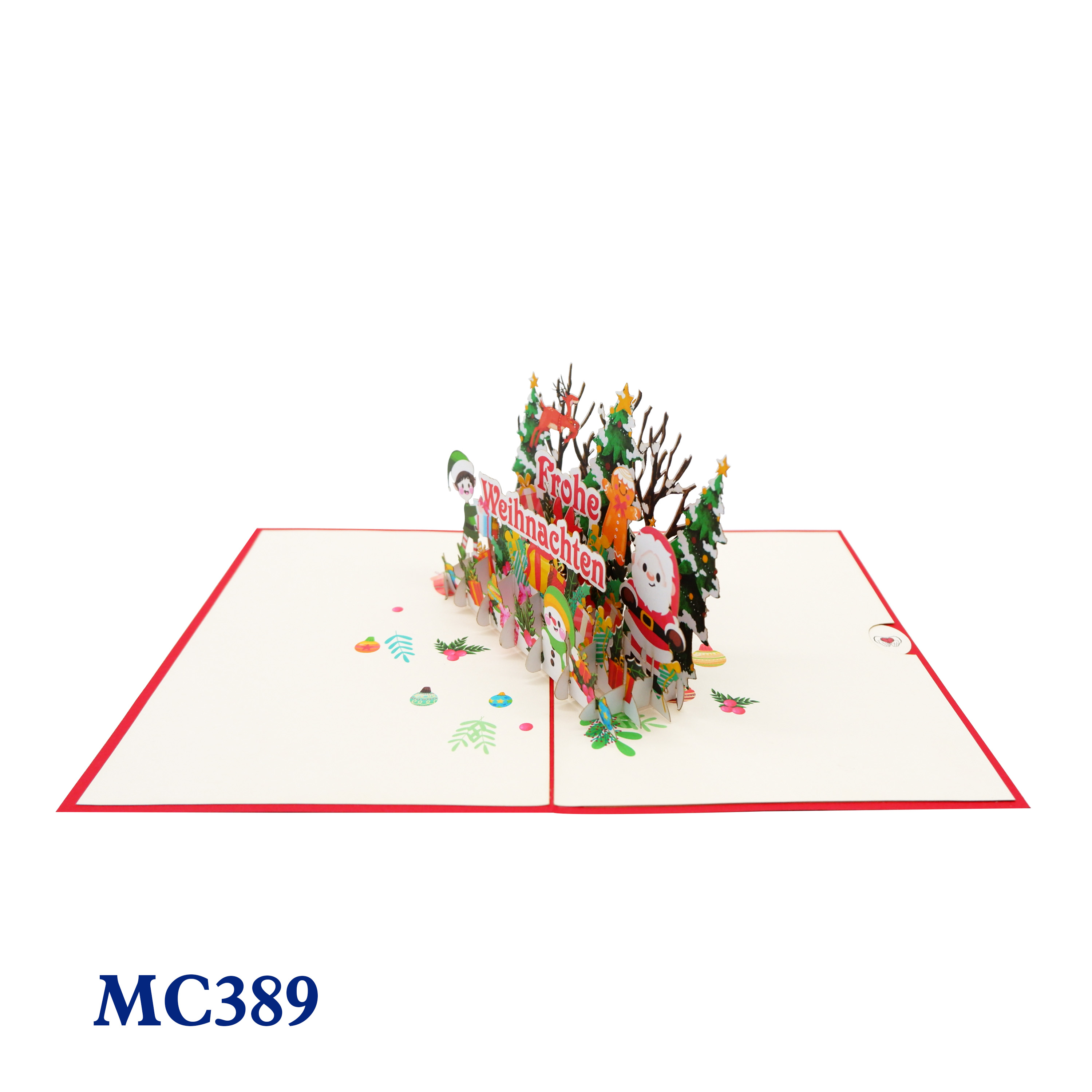 Merry Christmas Pop Up Card