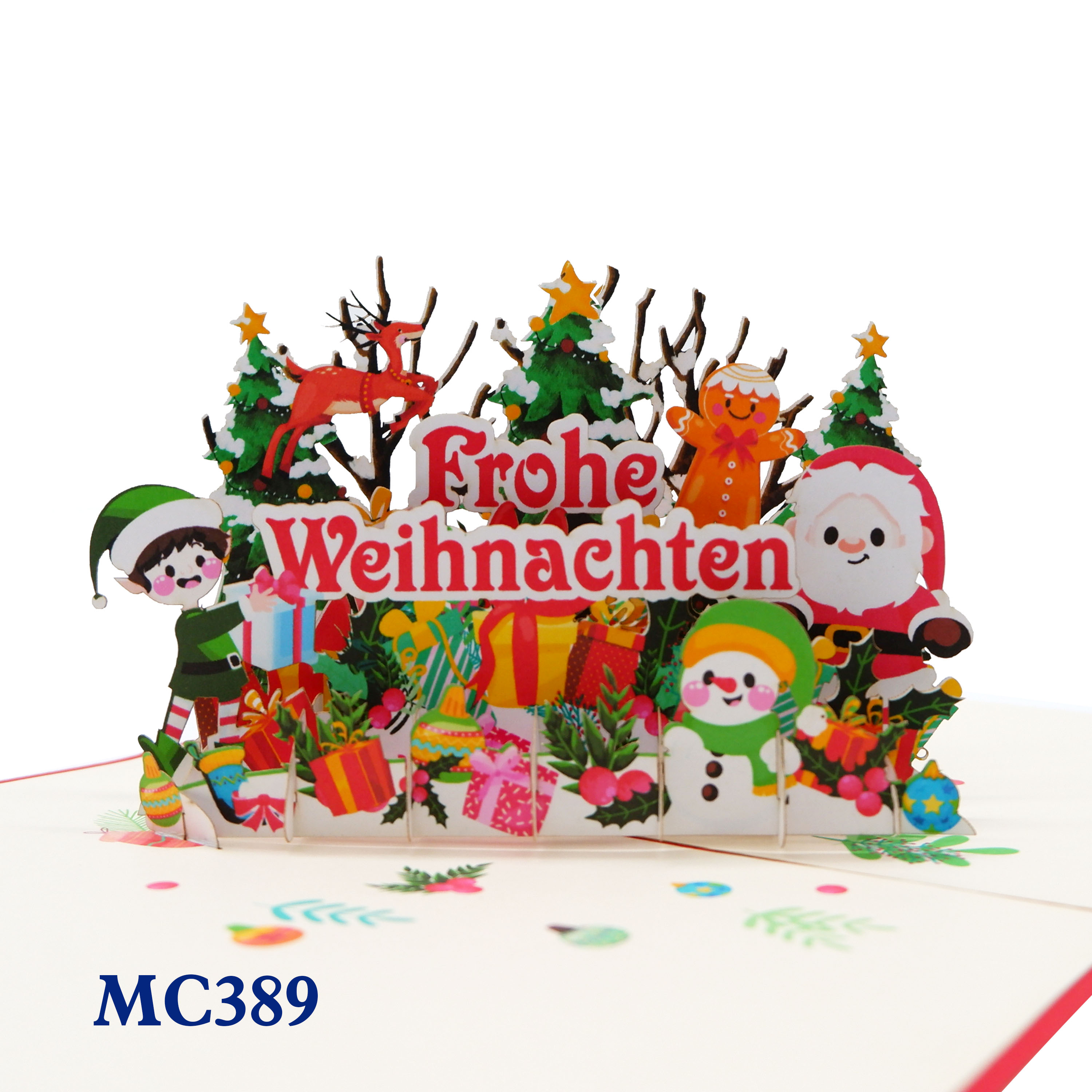 Merry Christmas Pop Up Card