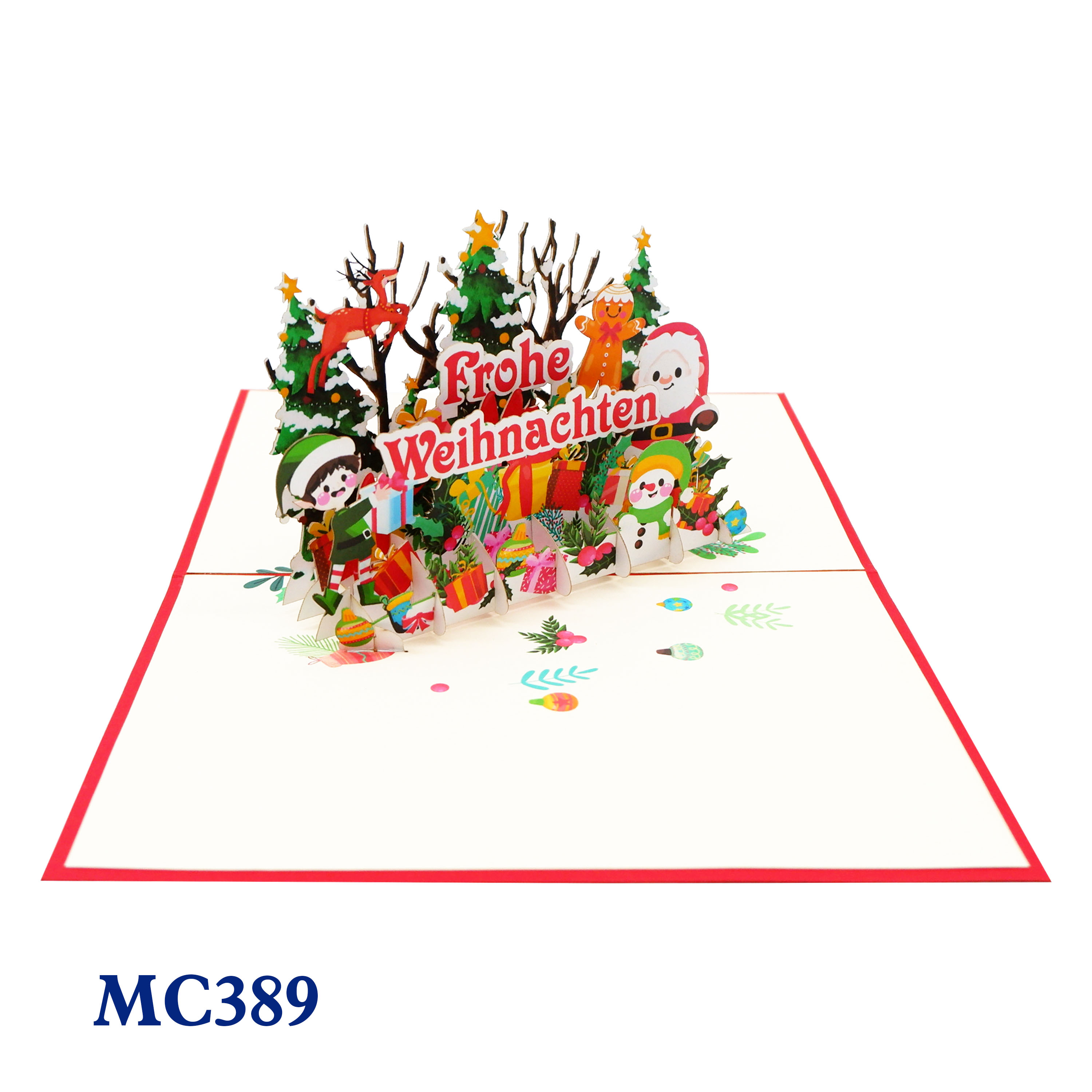 Merry Christmas Pop Up Card