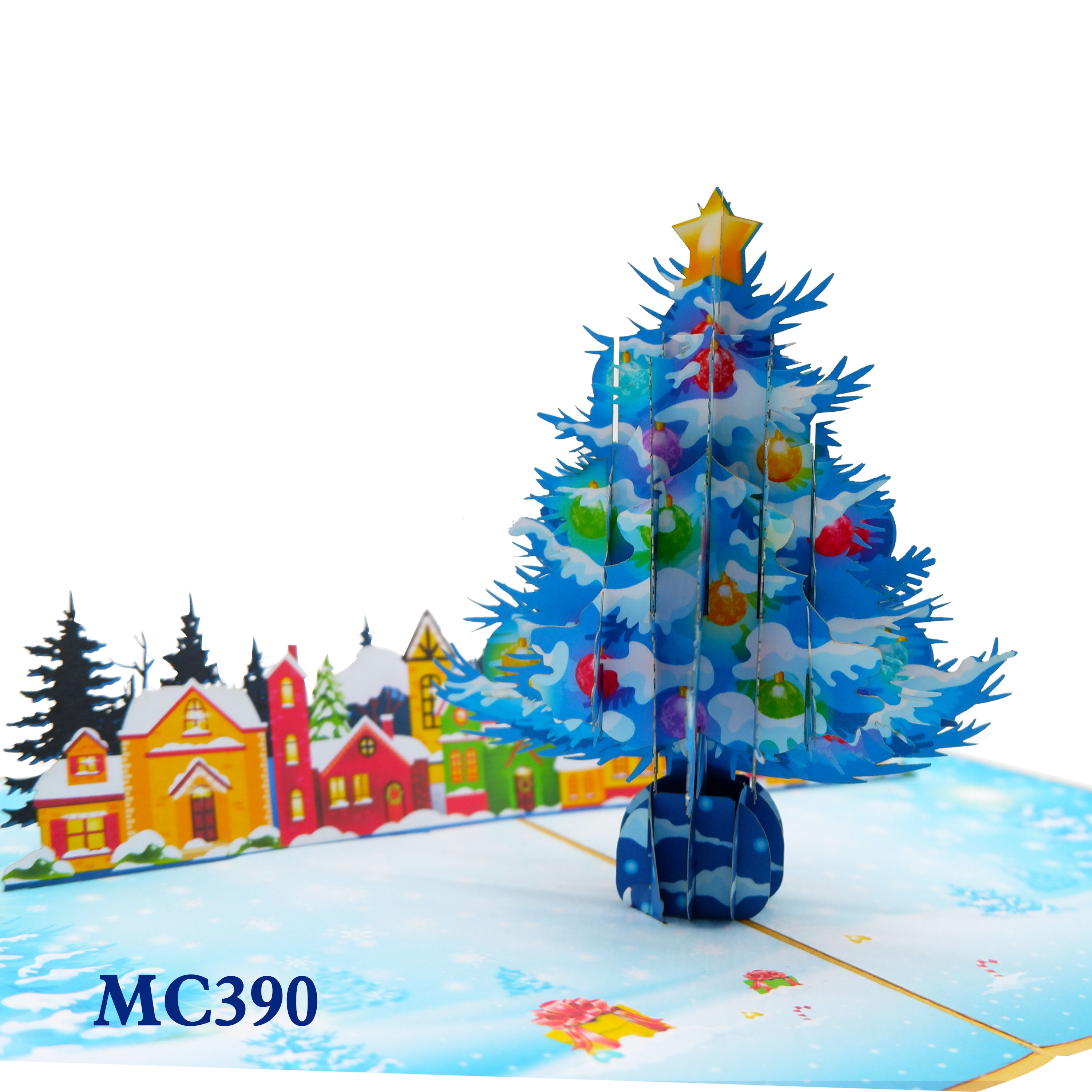 Giant Noel Tree Pop Up Card