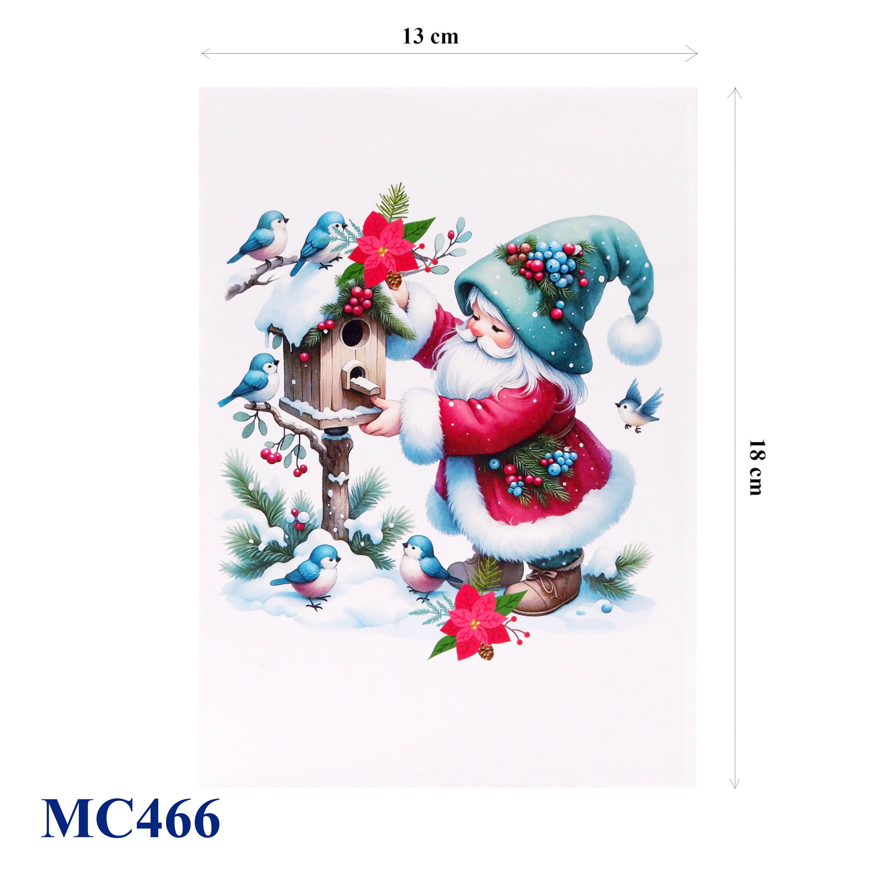 Christmas Gnome Pop Up Greeting Card