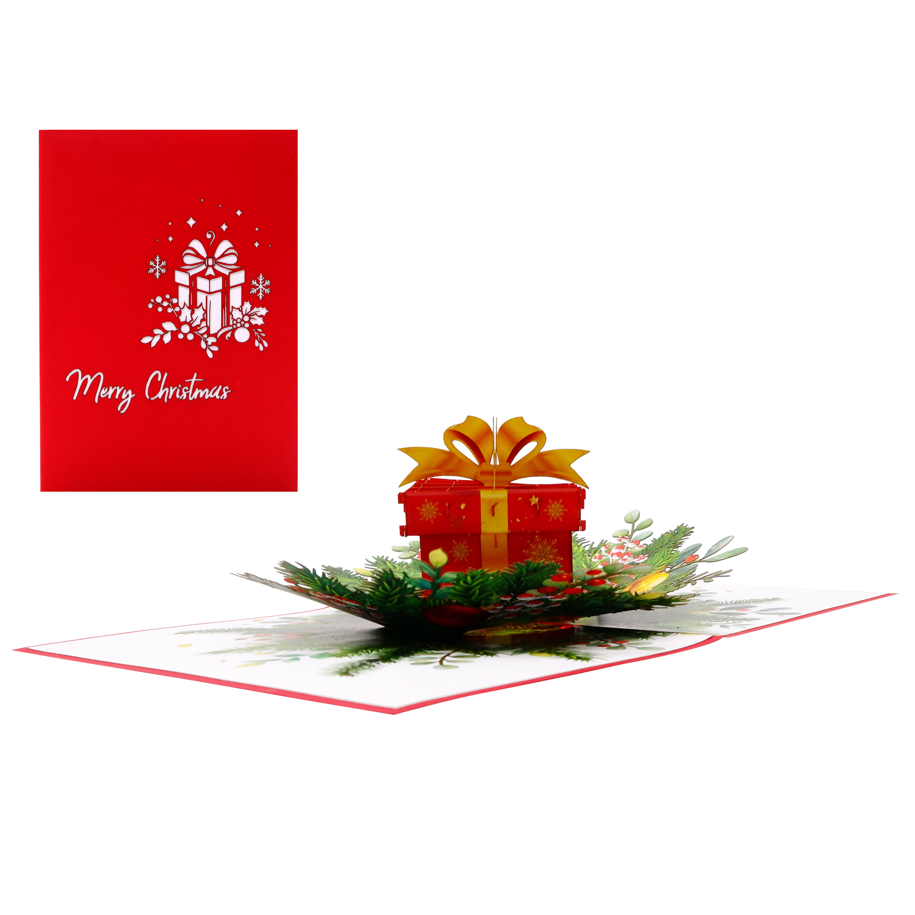 Christmas Gift Pop-Up Card