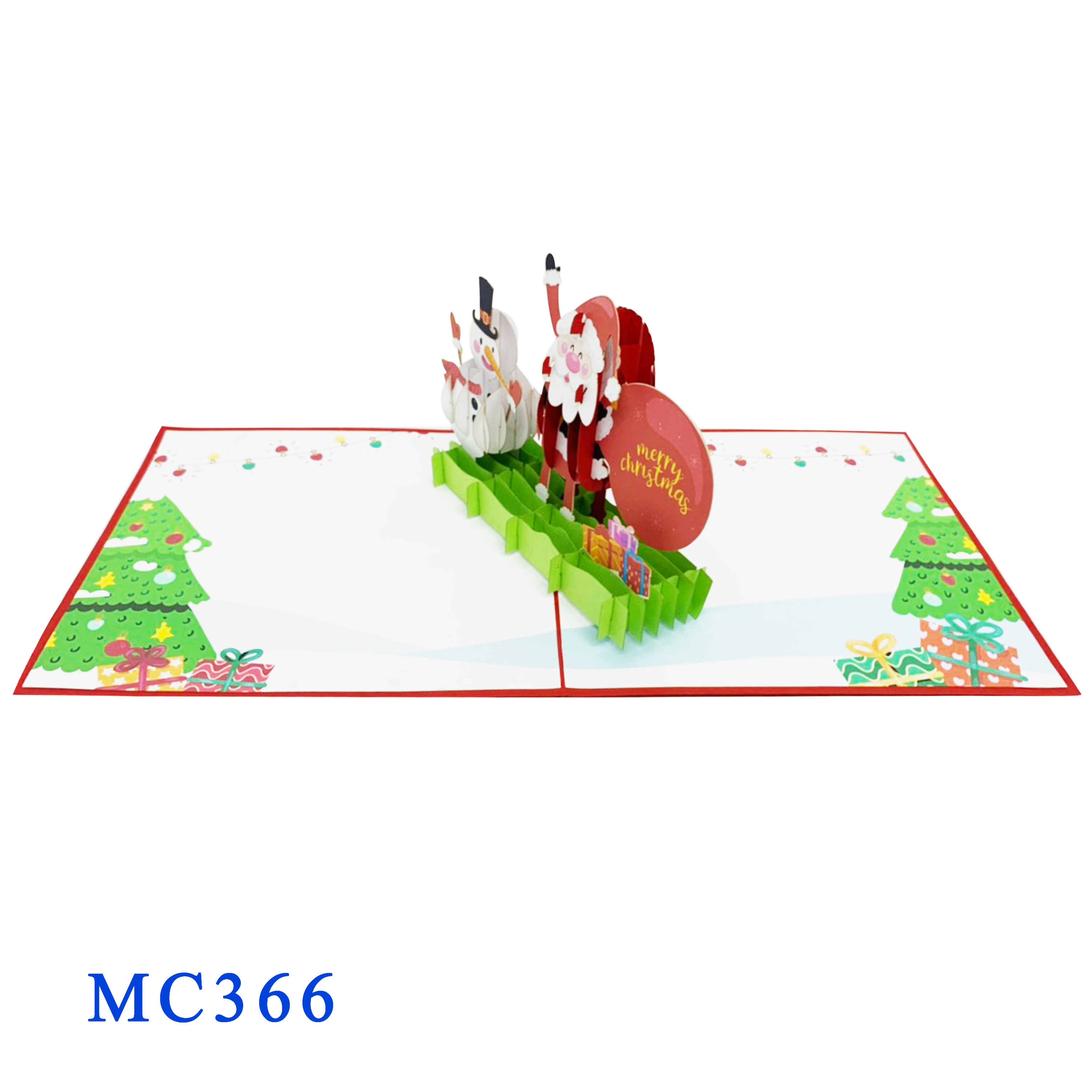 Merry Christmas Pop Up Card