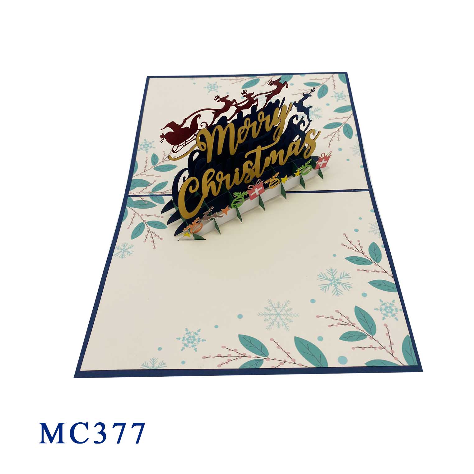 Merry Christmas Pop Up Card
