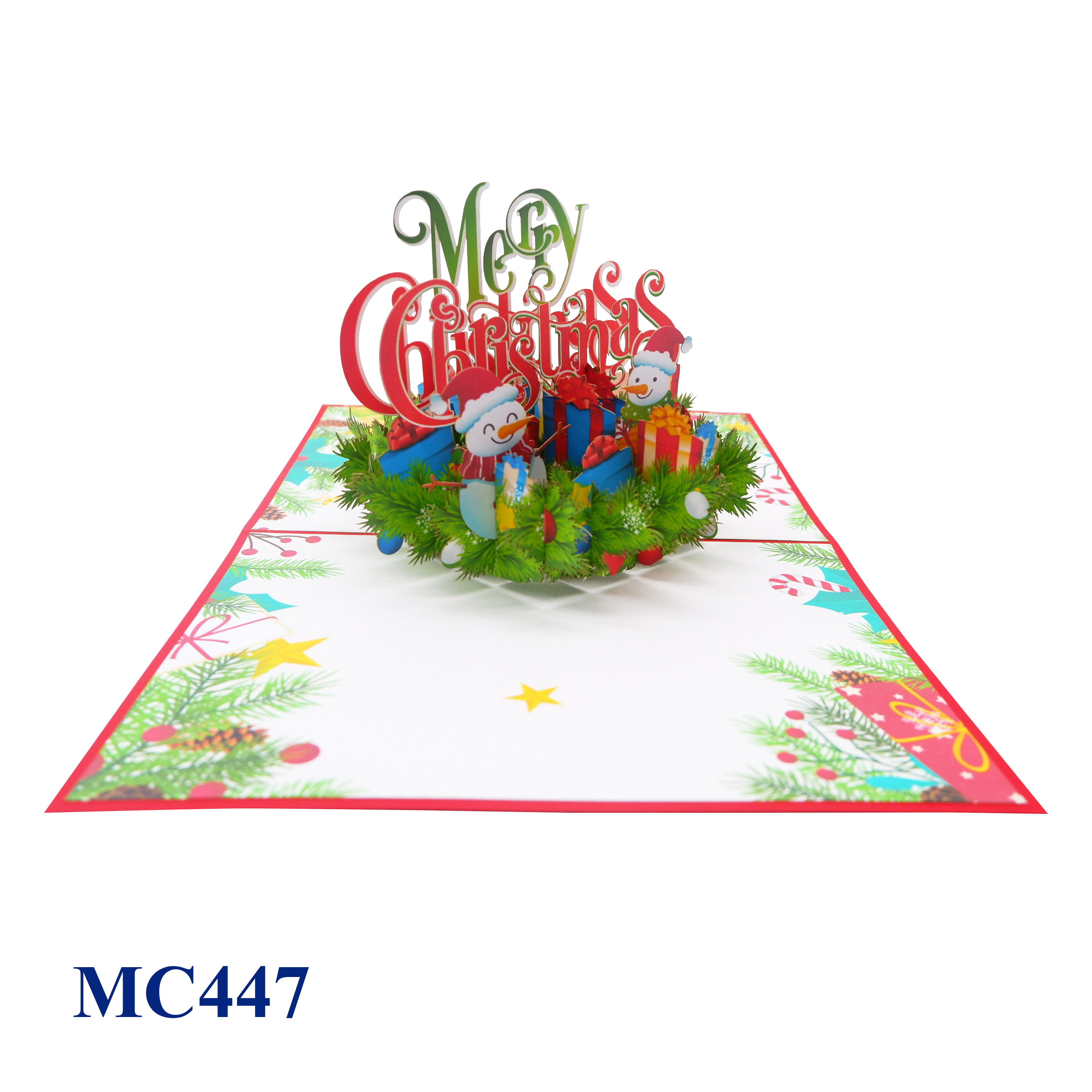 Merry Christmas Pop Up Card